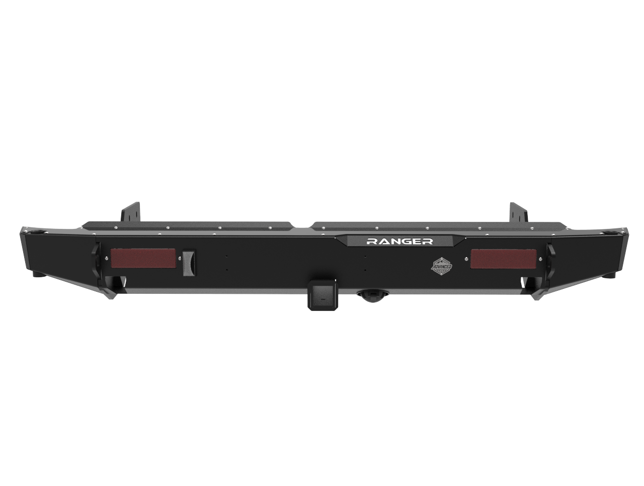 Ford Ranger T6/T7 Rear Bumper | Spare Wheel Carrier Compatible | 3mm Mild Steel | 42kg | 2012–2022 | SA-Made