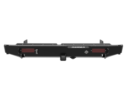 Ford Ranger T6/T7 Rear Bumper | Spare Wheel Carrier Compatible | 3mm Mild Steel | 42kg | 2012–2022 | SA-Made