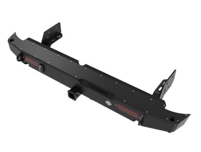 Ford Ranger T6/T7 Rear Bumper | Spare Wheel Carrier Compatible | 3mm Mild Steel | 42kg | 2012–2022 | SA-Made