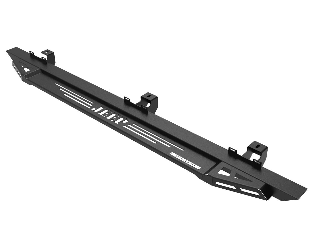 Jeep Wrangler JKU Rock Sliders | 3 & 5mm Mild Steel | 33kg Set | 2007–2017 | SA-Made