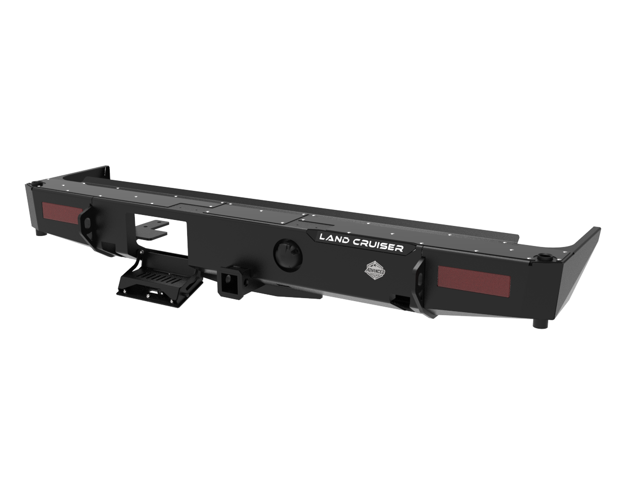 Toyota Land Cruiser 78 Rear Bumper | 3mm Mild Steel | Advanced 4x4