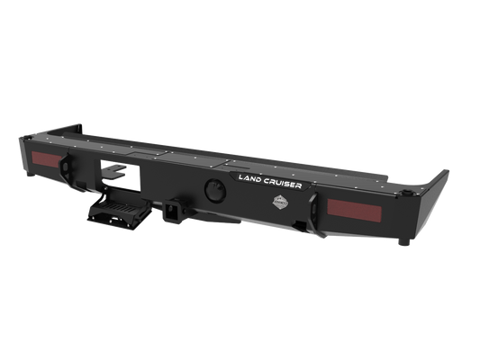 Toyota Land Cruiser 78 Rear Bumper | 3mm Mild Steel | Advanced 4x4