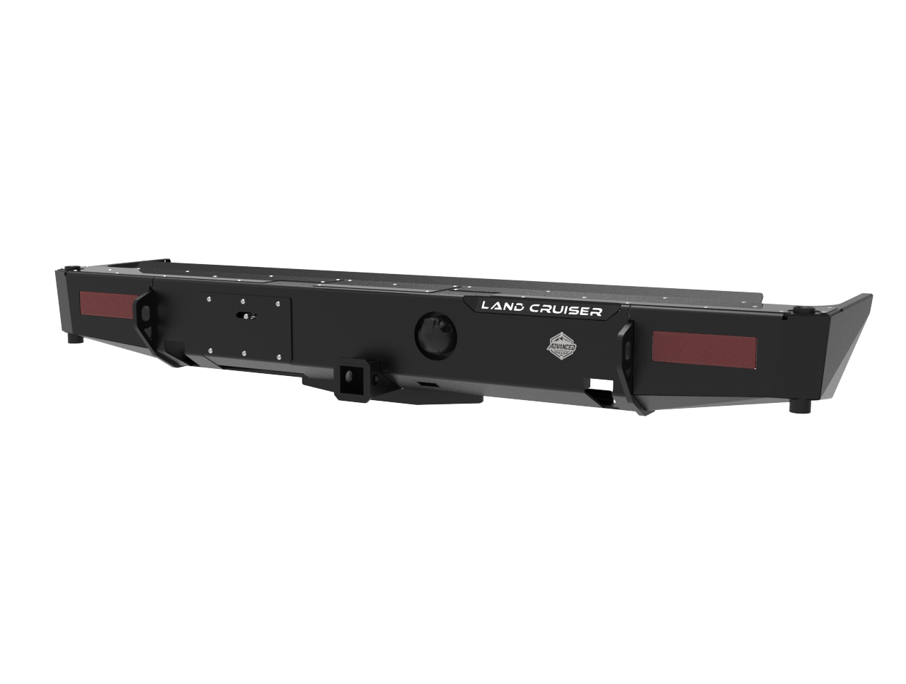 Toyota Land Cruiser 78 Rear Bumper | 3mm Mild Steel | Advanced 4x4