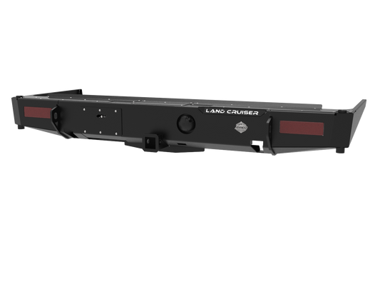 Toyota Land Cruiser 76 Series Rear Bumper | 3mm Mild Steel | Advanced 4x4