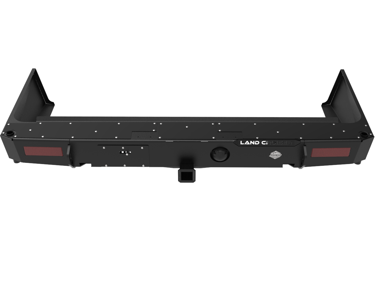 Toyota Land Cruiser 76 Series Rear Bumper | 3mm Mild Steel | Advanced 4x4