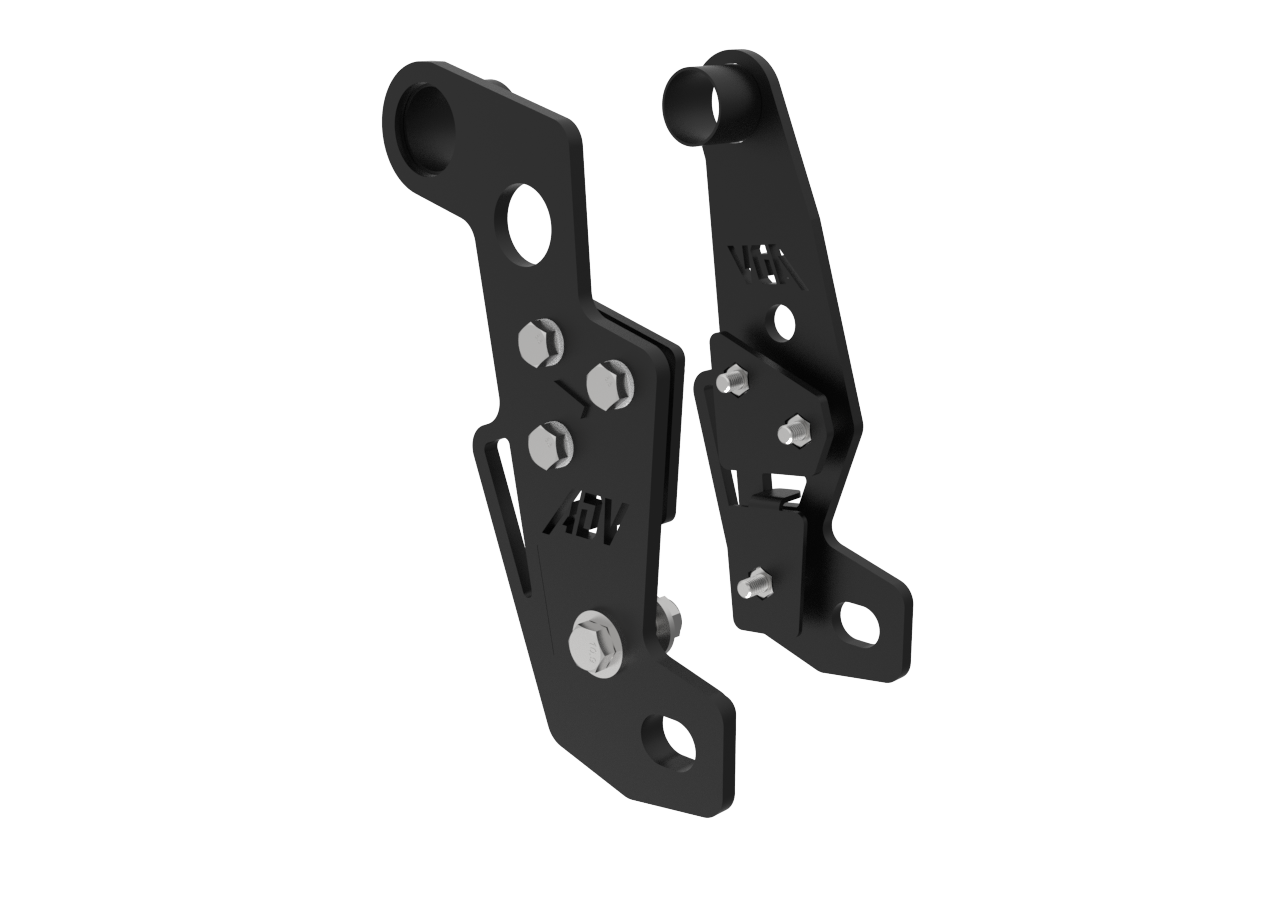Suzuki Jimny Gen 4 Front Recovery Points | OEM Bumper Fit | 8mm Mild Steel | Left & Right Set