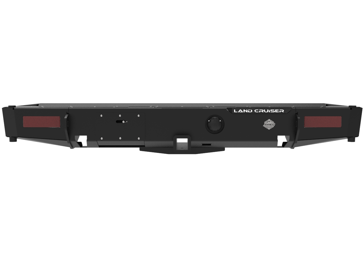Toyota Land Cruiser 76 Series Rear Bumper | 3mm Mild Steel | Advanced 4x4