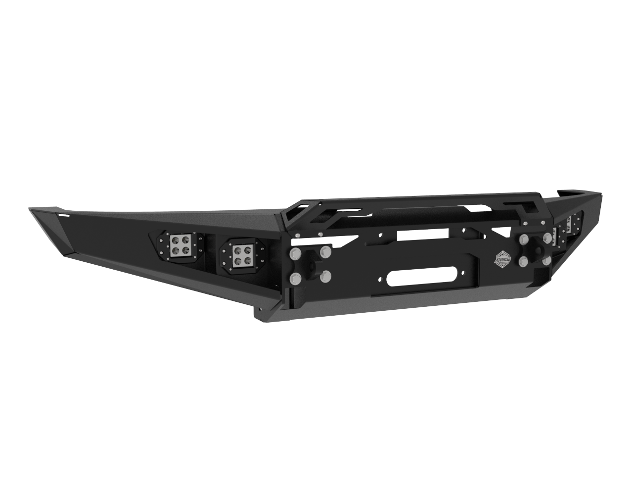 Toyota Land Cruiser 76/78/79 Front Bumper | 3mm Mild Steel | Advanced 4x4