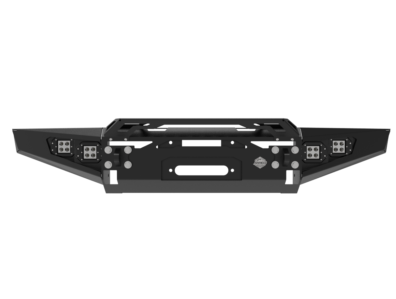 Toyota Land Cruiser 76/78/79 Front Bumper | 3mm Mild Steel | Advanced 4x4