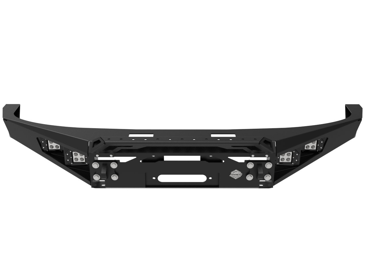 Toyota Land Cruiser 76/78/79 Front Bumper | 3mm Mild Steel | Advanced 4x4