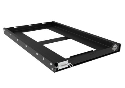 Universal Fridge Slide — Small | 2mm Mild Steel | 110kg Load Rated | Bakkie, Caravan & Trailer Fit