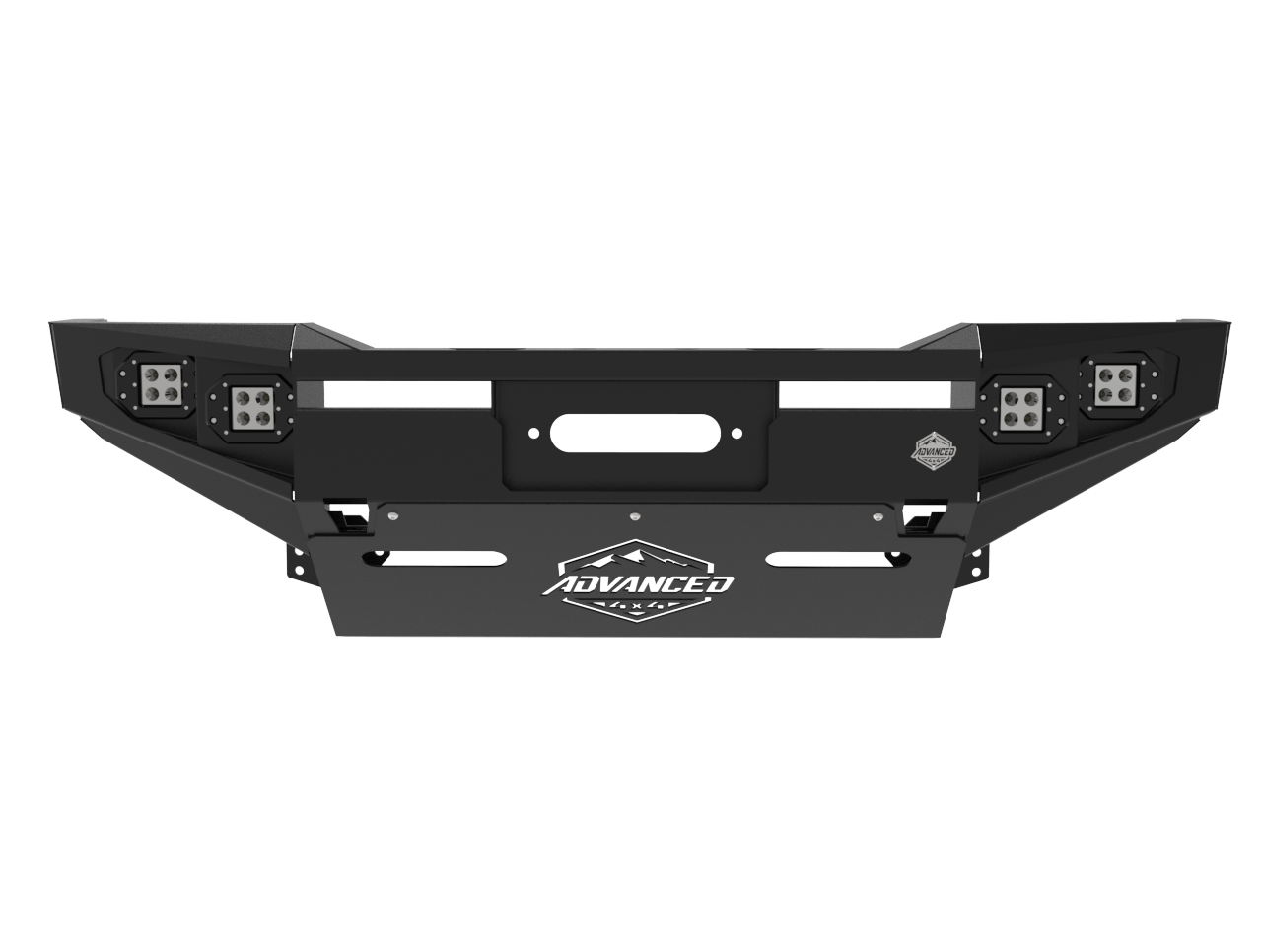Toyota Prado 120 Front Bumper | 3mm Mild Steel | Advanced 4x4