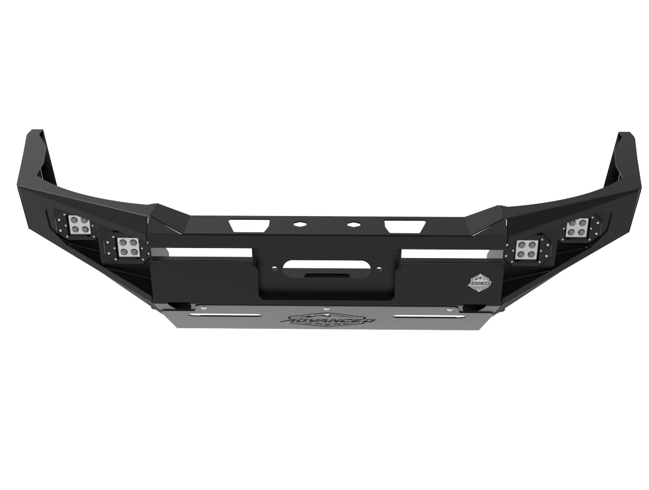 Toyota Prado 120 Front Bumper | 3mm Mild Steel | Advanced 4x4