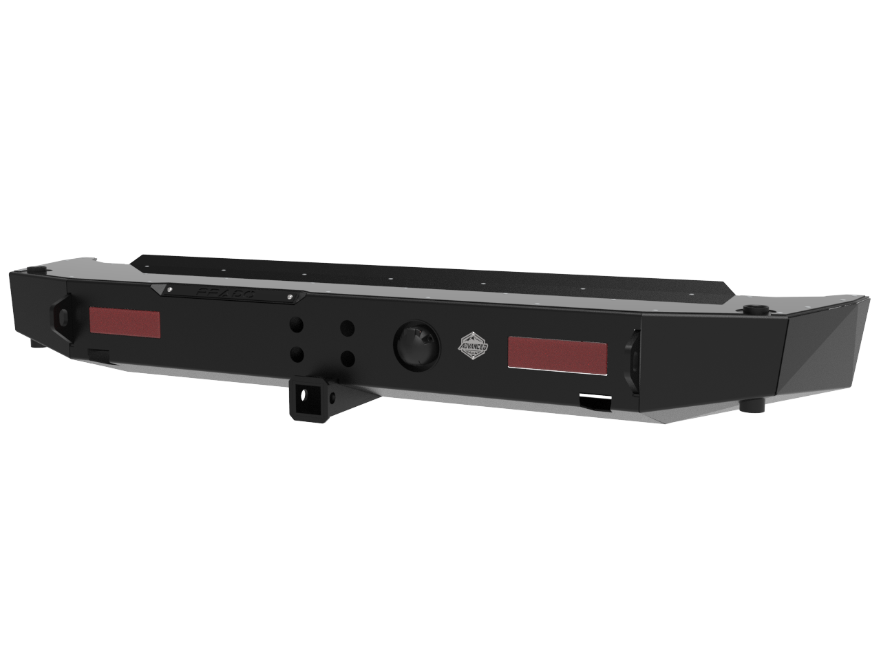 Toyota Prado 120 Tyre Carrier Rear Bumper | 3mm Mild Steel | Advanced 4x4