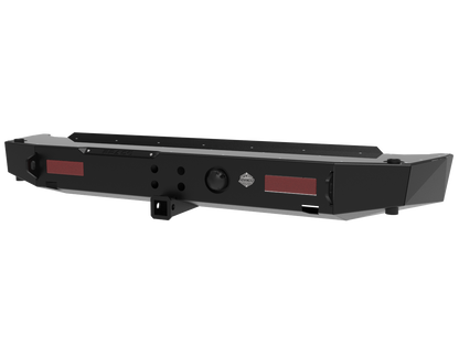 Toyota Prado 120 Tyre Carrier Rear Bumper | 3mm Mild Steel | Advanced 4x4