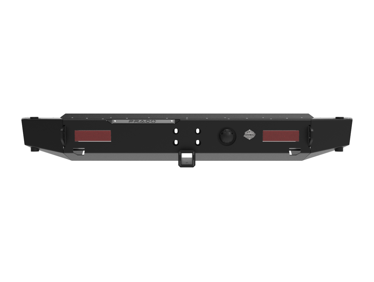 Toyota Prado 120 Tyre Carrier Rear Bumper | 3mm Mild Steel | Advanced 4x4