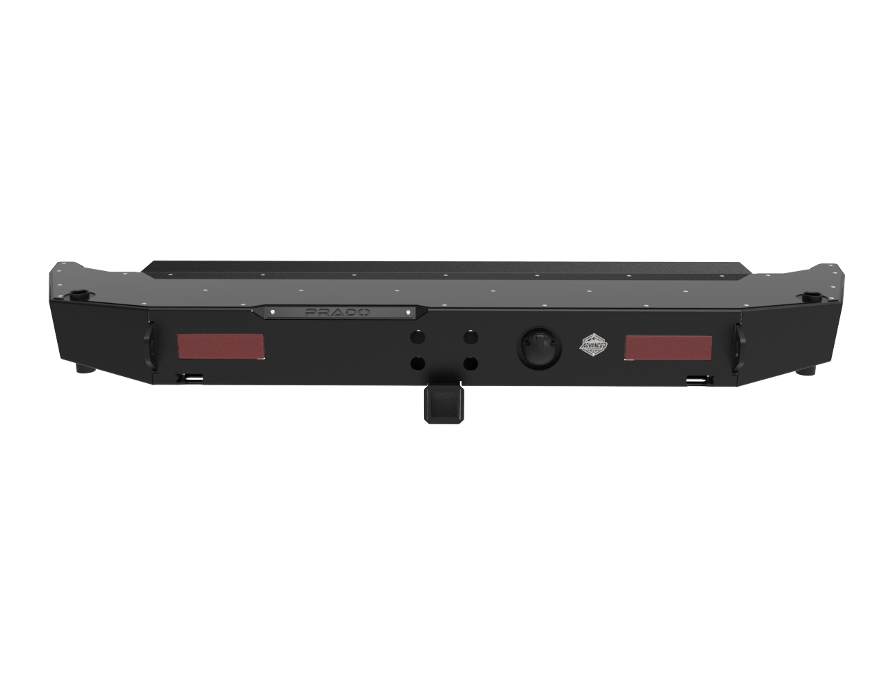 Toyota Prado 120 Tyre Carrier Rear Bumper | 3mm Mild Steel | Advanced 4x4