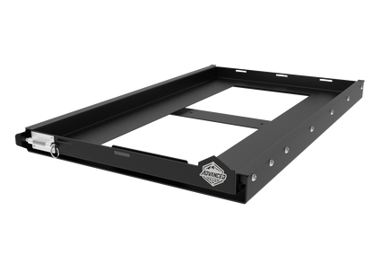 Universal Fridge Slide — Medium | 2mm Mild Steel | 120kg Load Rated | Bakkie, Caravan & Trailer Fit