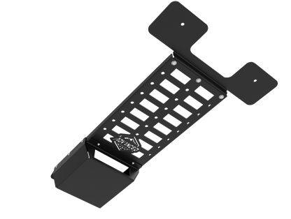 Jeep JK/JKU CB Radio Roof Console MOLLE Panel | 3mm Aluminium | Advanced 4x4