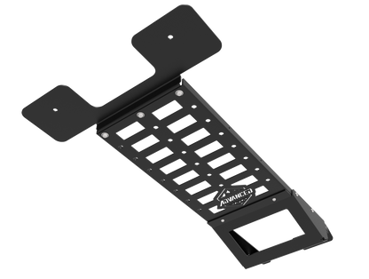 Jeep JK/JKU Switch Panel Roof Console MOLLE Panel | 3mm Aluminium | Advanced 4x4