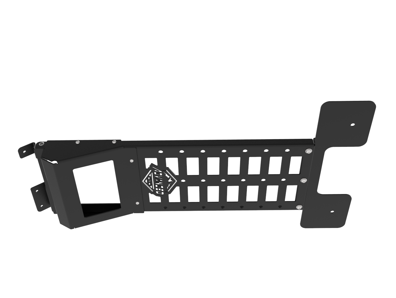 Jeep JK/JKU Switch Panel Roof Console MOLLE Panel | 3mm Aluminium | Advanced 4x4