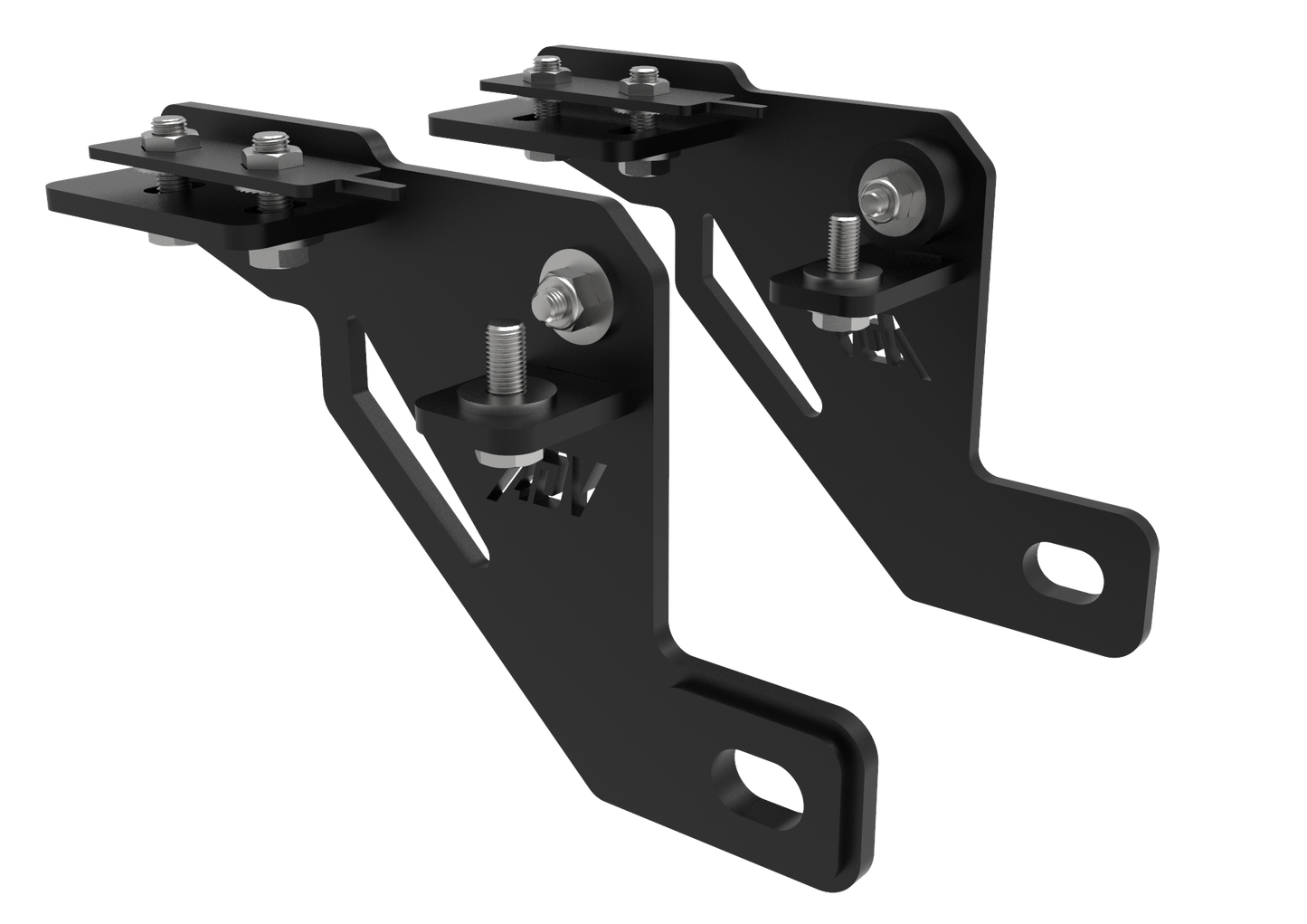 Suzuki Jimny Gen 4 Rear Recovery Points | OEM Bumper Fit | 8mm Mild Steel | Left & Right Set