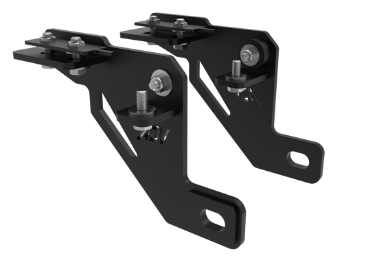 Suzuki Jimny Gen 4 Rear Recovery Points | OEM Bumper Fit | 8mm Mild Steel | Left & Right Set