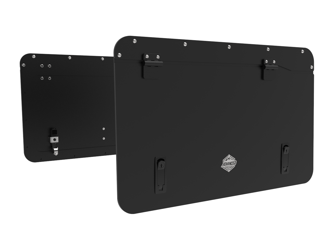 Jeep Wrangler JKU Gullwing Side Access Doors | 3 & 5mm Aluminium | Advanced 4x4