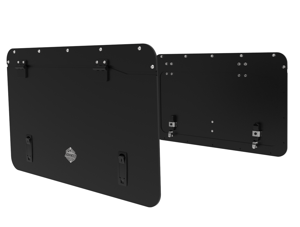 Jeep Wrangler JKU Gullwing Side Access Doors | 3 & 5mm Aluminium | Advanced 4x4