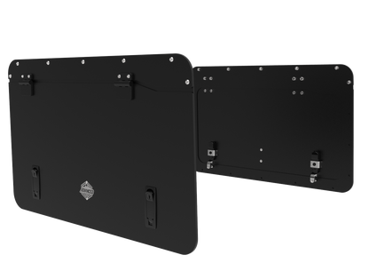 Jeep Wrangler JKU Gullwing Side Access Doors | 3 & 5mm Aluminium | Advanced 4x4