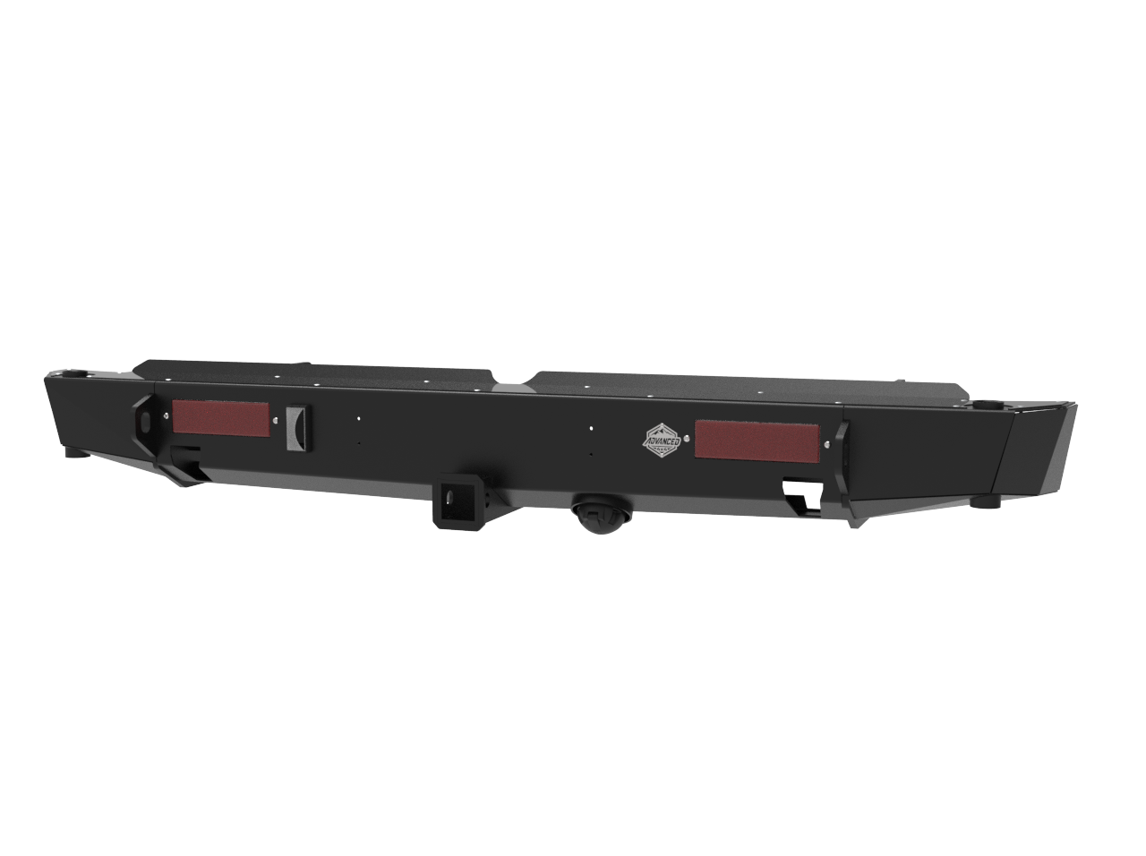 Nissan Hardbody NP300 Tyre Carrier Rear Bumper | 3mm Mild Steel | Advanced 4x4