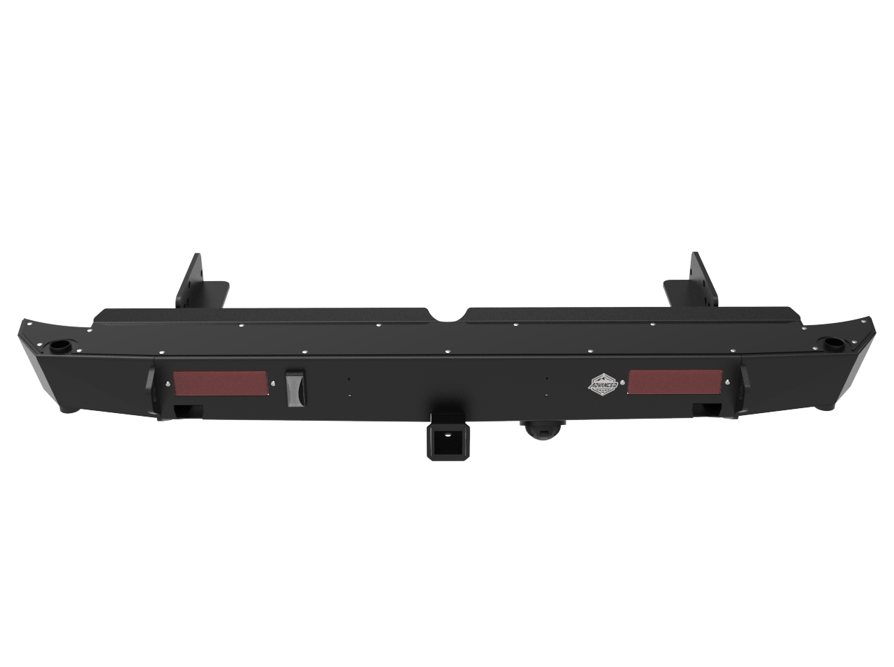 Nissan Hardbody NP300 Tyre Carrier Rear Bumper | 3mm Mild Steel | Advanced 4x4