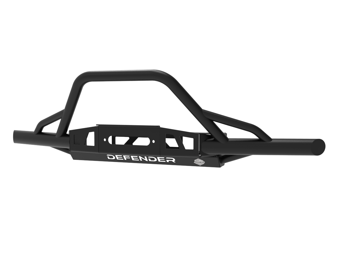 Land Rover Defender 90/110 Pipe Front Bumper | 3 & 5mm Mild Steel | Advanced 4x4