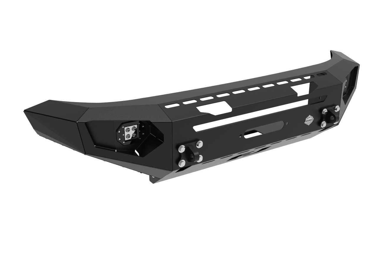 Toyota FJ Cruiser Front Bumper | Winch Ready | Spotlights & High Lift Jack Points | 3mm Mild Steel