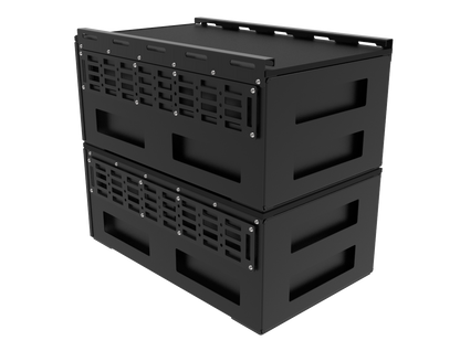 Suzuki Jimny Gen 4 Double Drawer System | 2mm Aluminium | 90kg Runners | 3-Door Only