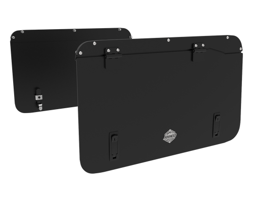 Suzuki Jimny Gen 4 Gullwing Panels | Aluminium | Lockable Latches & Gas Shocks | 3-Door Only