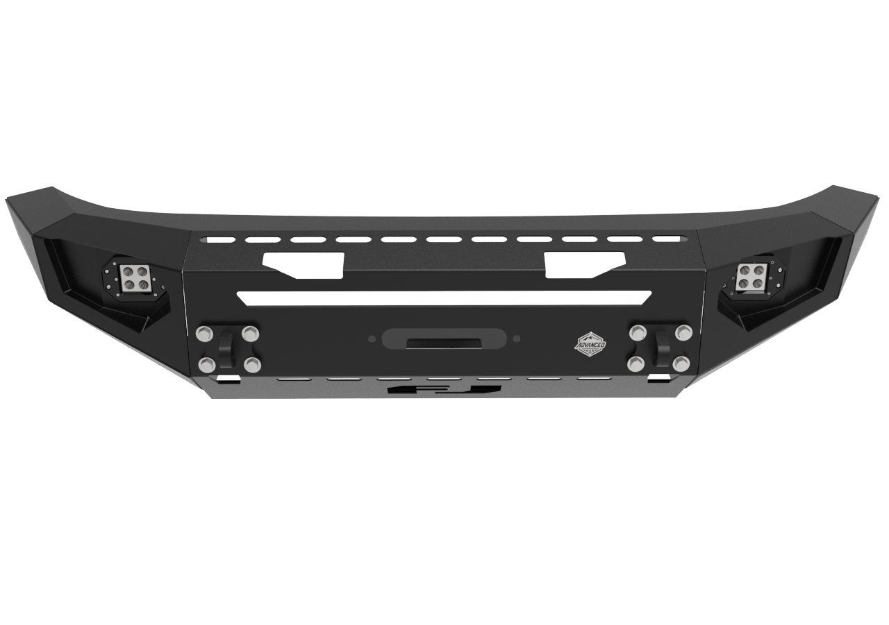 Toyota FJ Cruiser Front Bumper | Winch Ready | Spotlights & High Lift Jack Points | 3mm Mild Steel