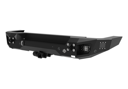 GWM Tank 300 Rear Bumper & Towbar | Spotlights, PDC Holders & Number Plate Light | 3mm Mild Steel | SA-Made