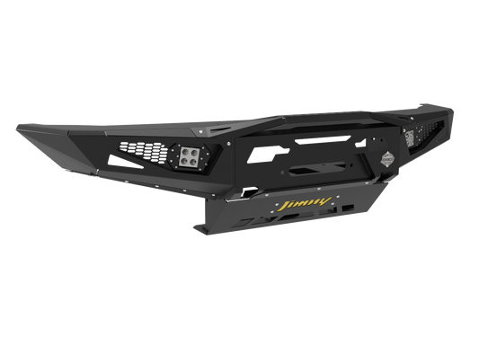 Suzuki Jimny Gen 4 Front Bumper | Winch Ready | Spotlights & Bash Plate Included | 3mm Mild Steel