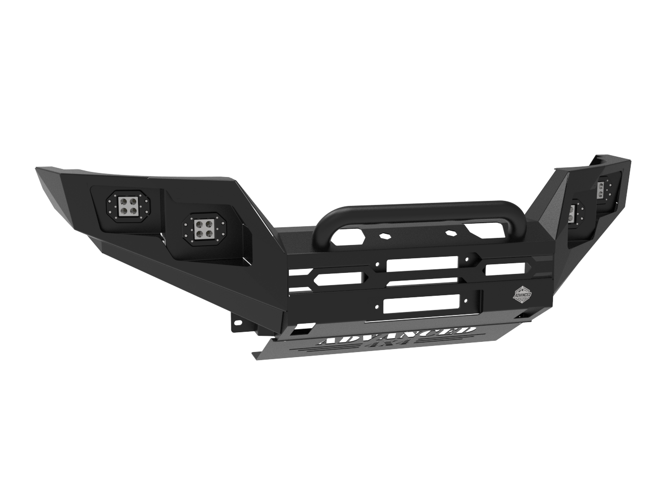 Peugeot Landtrek Front Bumper | Winch Ready | Fog Lights & Bash Plate | 3mm Mild Steel | SA-Made