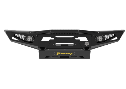 Suzuki Jimny Gen 4 Front Bumper | Winch Ready | Spotlights & Bash Plate Included | 3mm Mild Steel