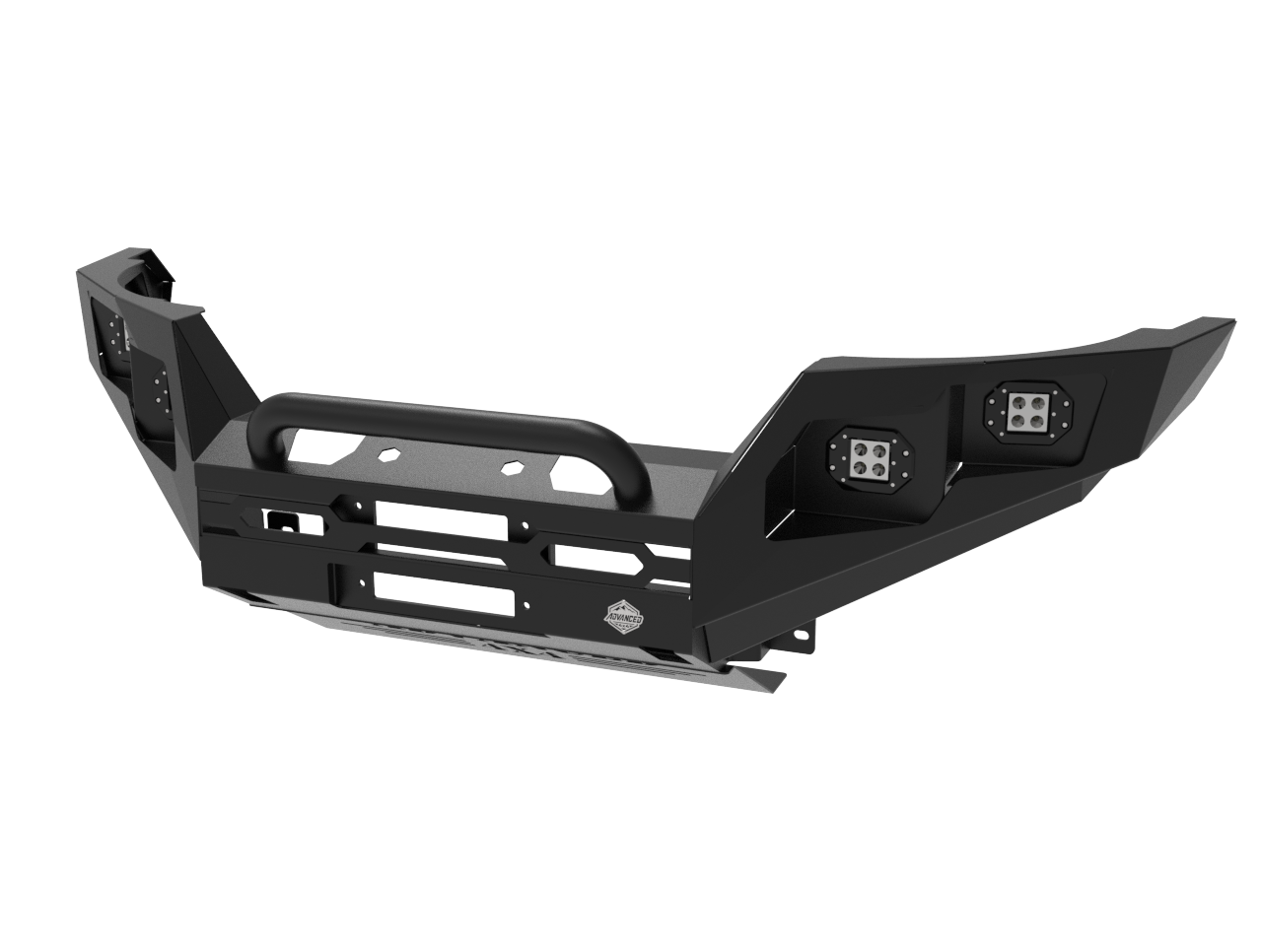 Peugeot Landtrek Front Bumper | Winch Ready | Fog Lights & Bash Plate | 3mm Mild Steel | SA-Made