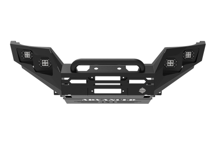 Peugeot Landtrek Front Bumper | Winch Ready | Fog Lights & Bash Plate | 3mm Mild Steel | SA-Made