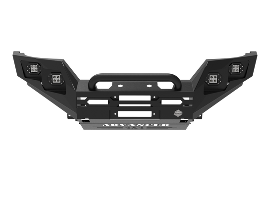 Peugeot Landtrek Front Bumper | Winch Ready | Fog Lights & Bash Plate | 3mm Mild Steel | SA-Made