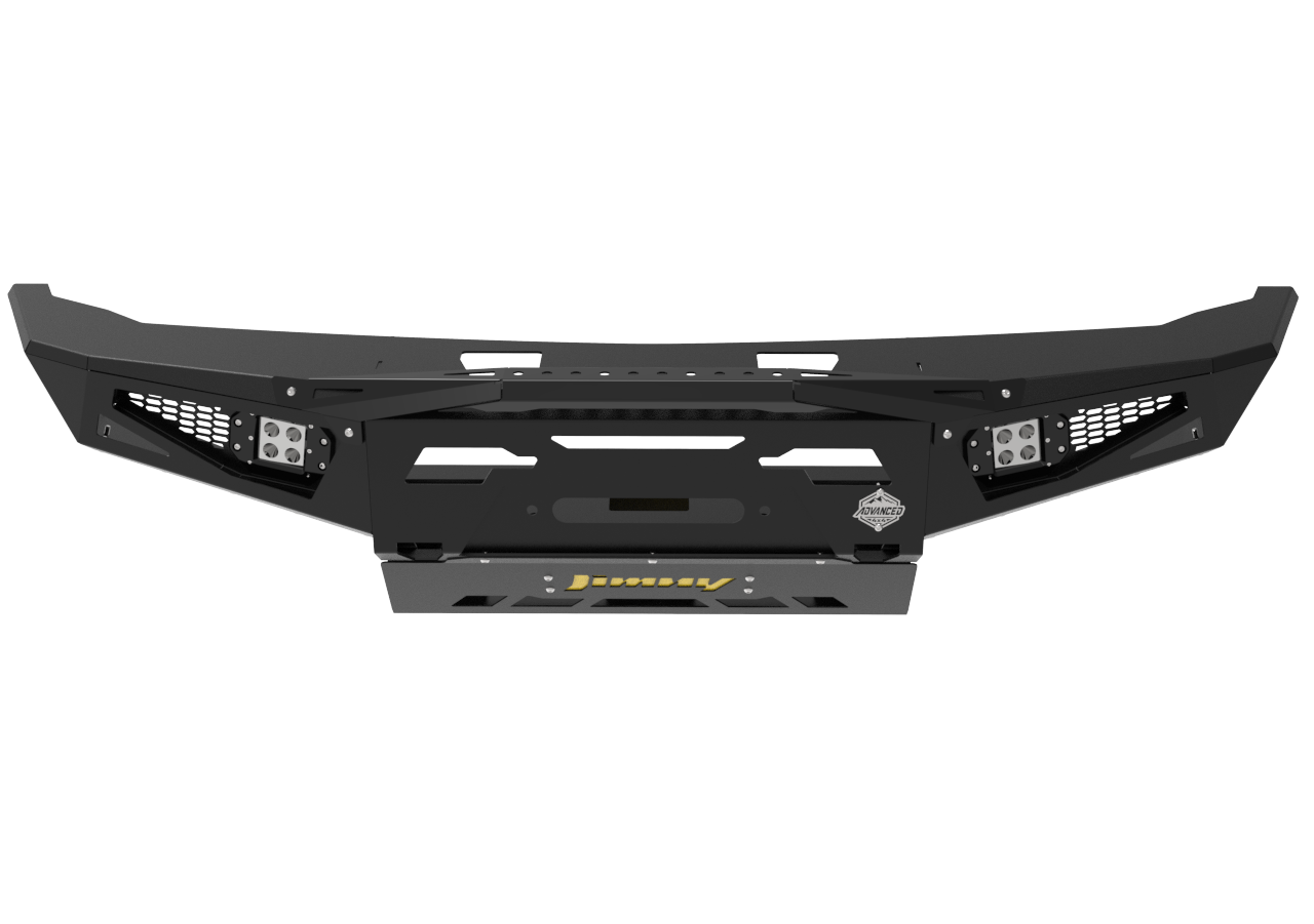 Suzuki Jimny Gen 4 Front Bumper | Winch Ready | Spotlights & Bash Plate Included | 3mm Mild Steel