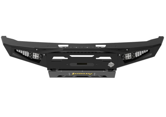 Suzuki Jimny Gen 4 Front Bumper | Winch Ready | Spotlights & Bash Plate Included | 3mm Mild Steel