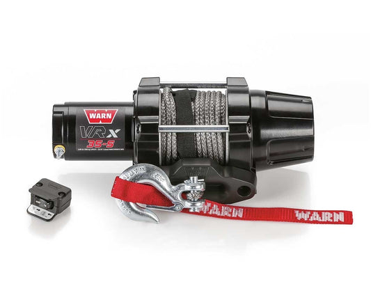WARN VRX 35-S 3,500lb 12V ATV Winch - Synthetic Rope