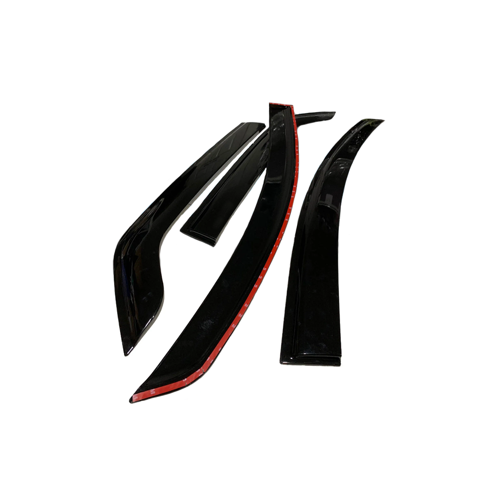 Ford EcoSport (2013-2023) Weather Guards Gloss Black