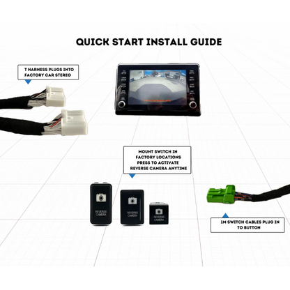AutoChimp Reverse Camera Activation Kit for Toyota 2010-2024