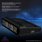 AutoSense Universal 4 Internal Sensor Kit With Solar-Powered Display